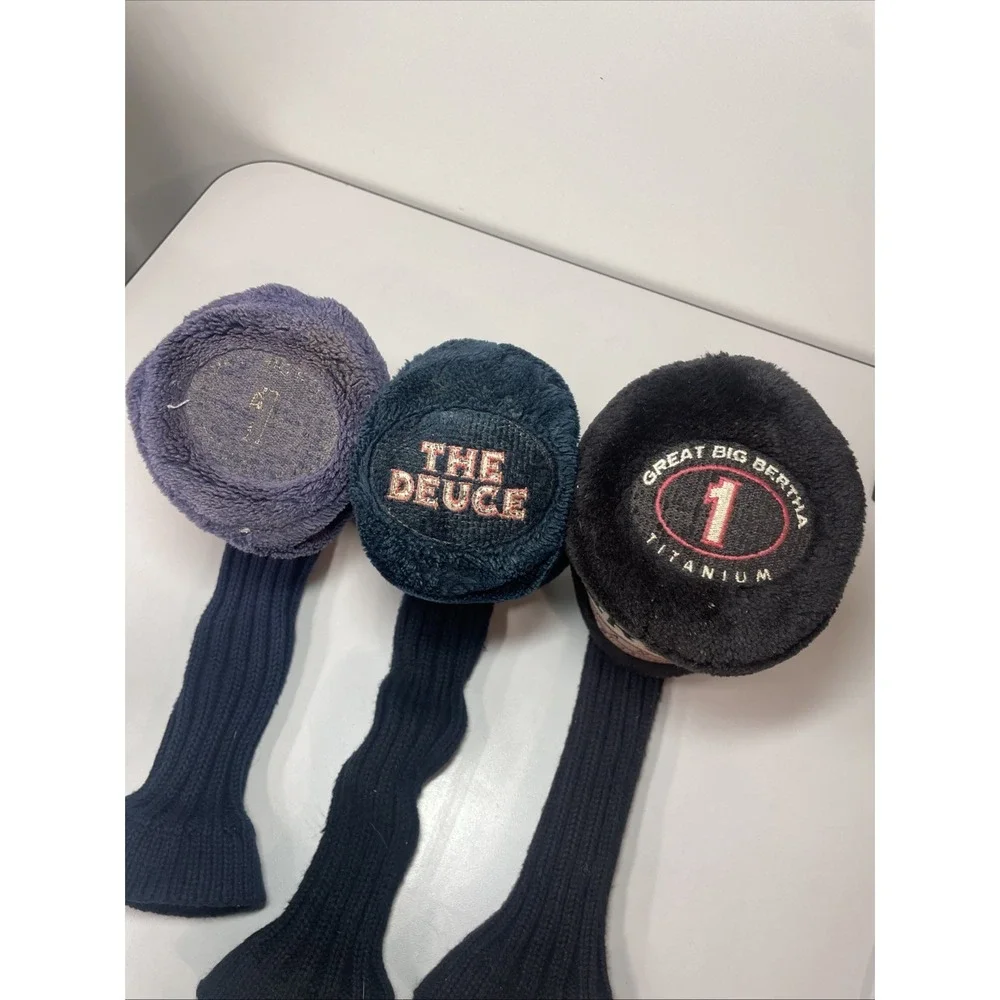 Vintage Callaway Big Bertha Golf Club Head Covers! (